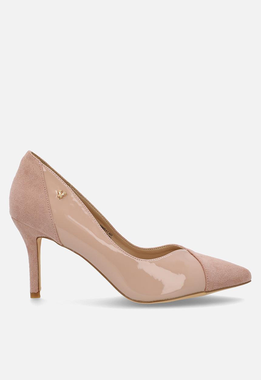 Butterfly Feet - Manola 1 court heel - pink