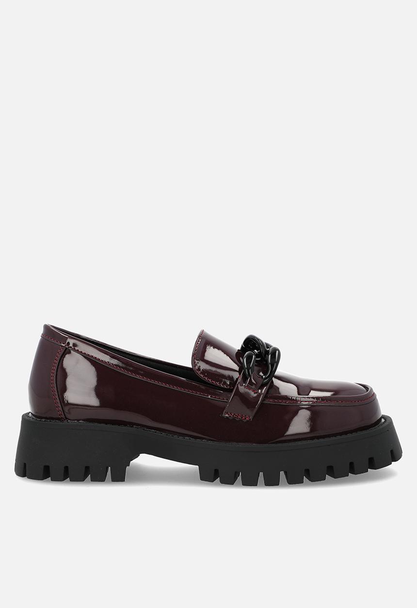 Madison® - Eli platform loafer - ox blood