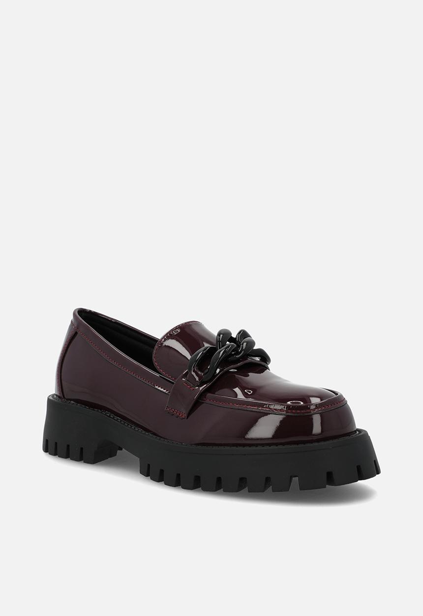 Madison® - Eli platform loafer - ox blood