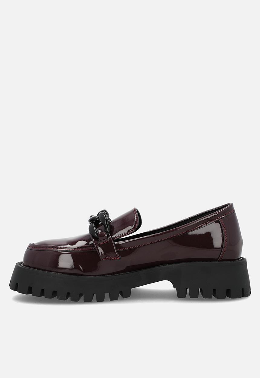 Madison® - Eli platform loafer - ox blood