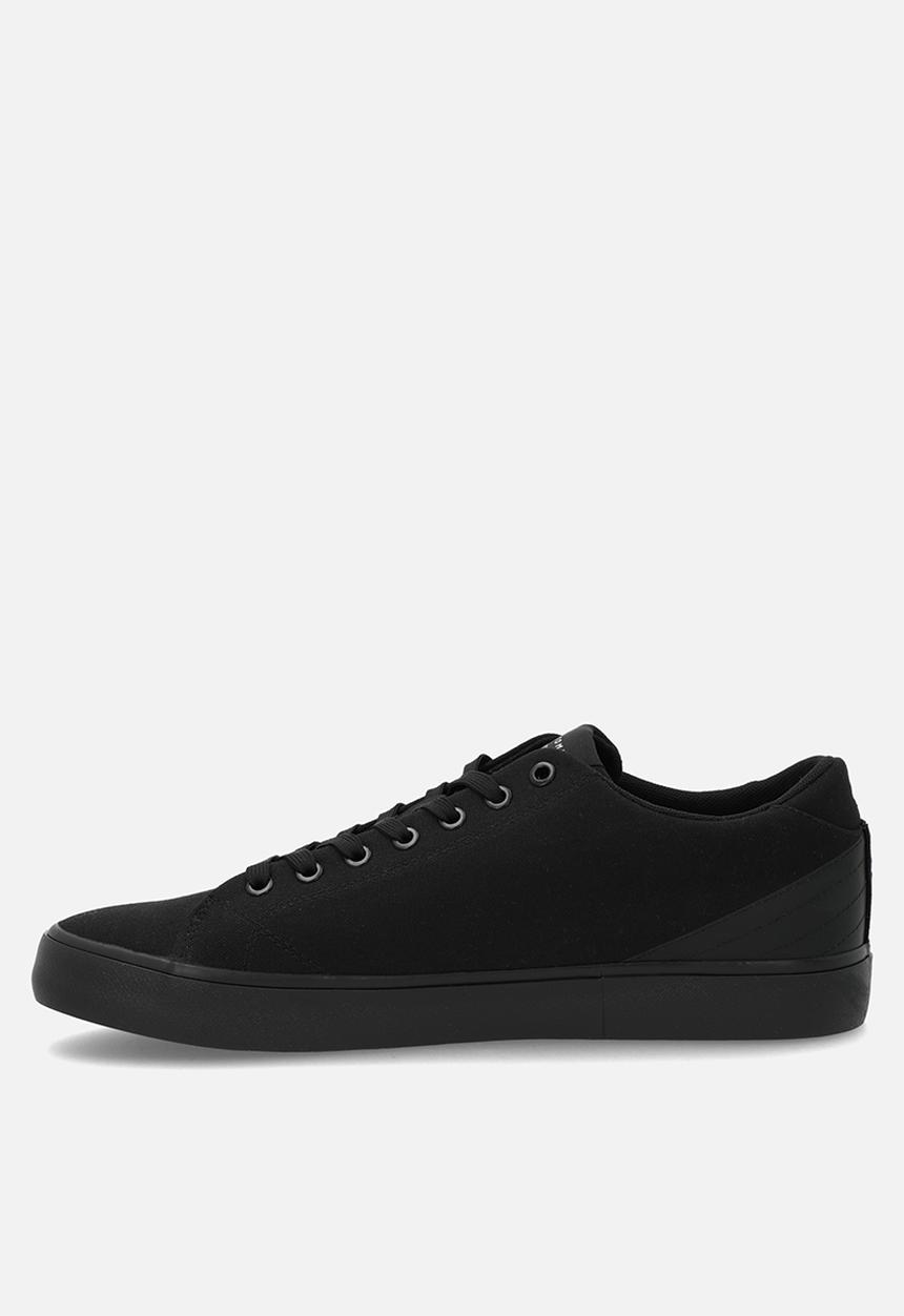 Tommy Hilfiger - Th hi vulc core low canvas - black