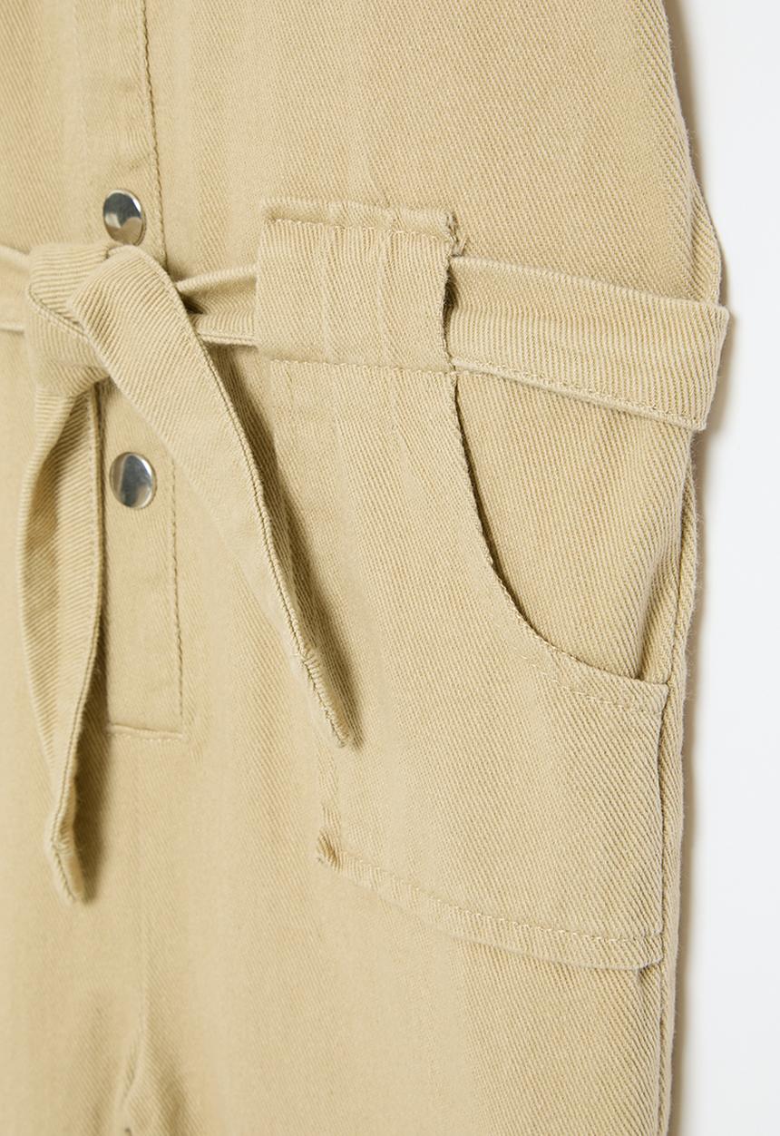 Pop Candy - Girls jumpsuit - beige