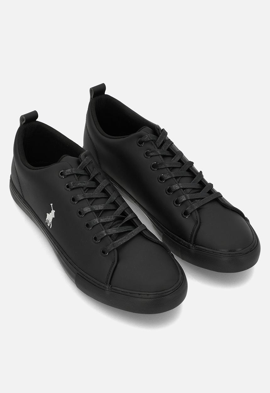 POLO - Basic pu sneaker - black