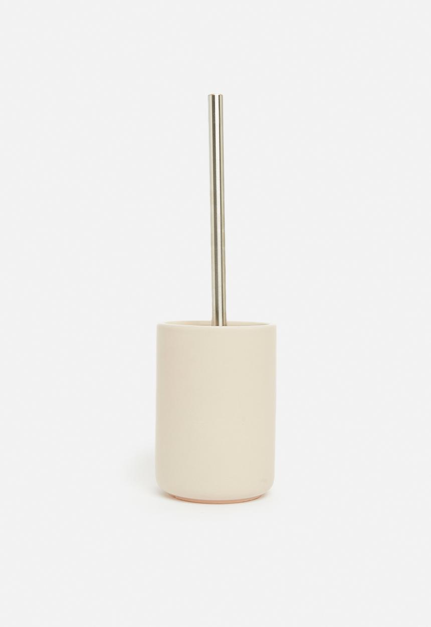Bathroom Solutions - Simple dolomite toilet brush - natural