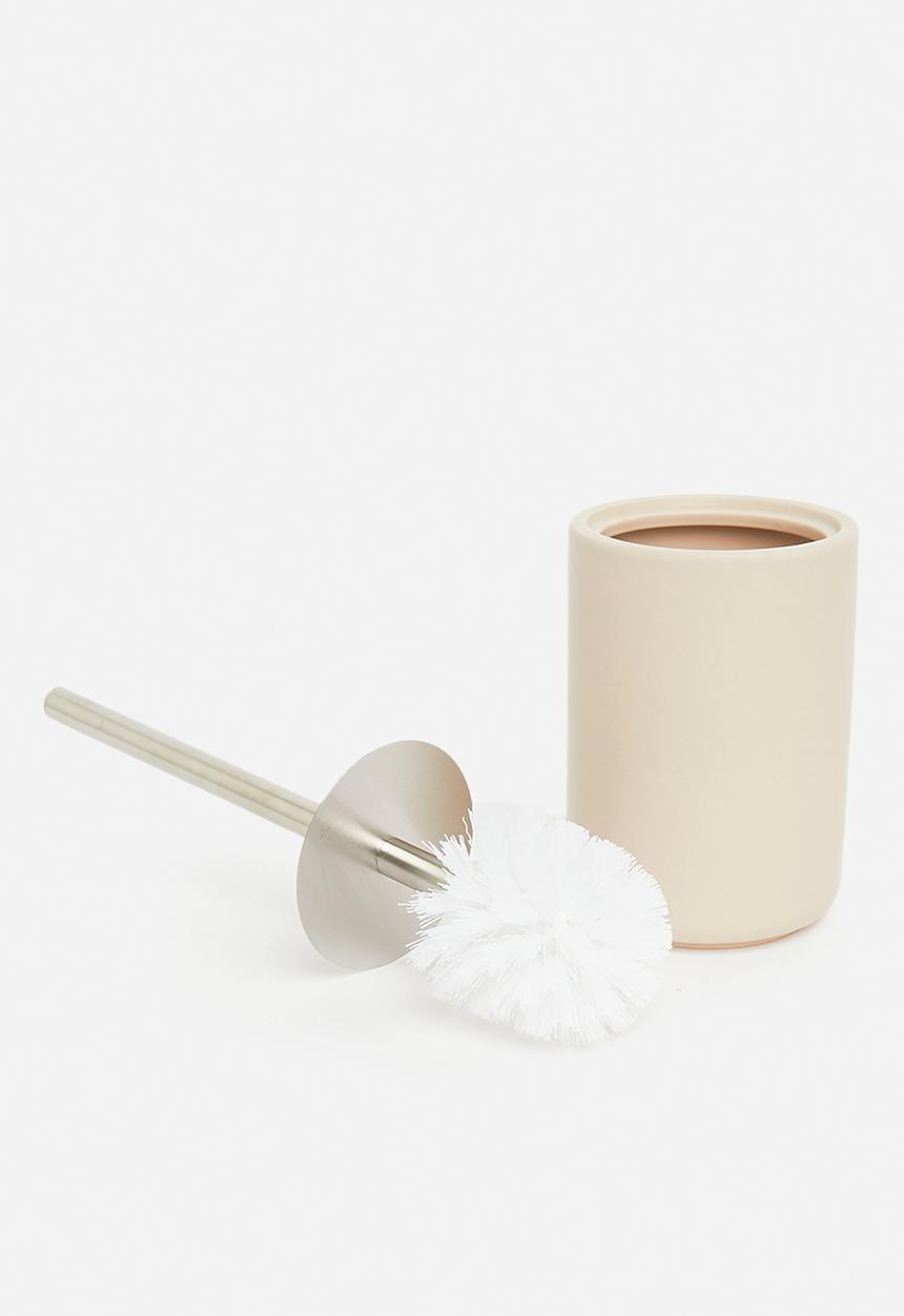 Bathroom Solutions - Simple dolomite toilet brush - natural