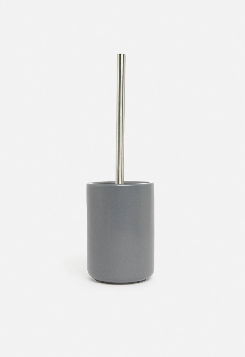 Bathroom Solutions - Simple dolomite toilet brush - charcoal