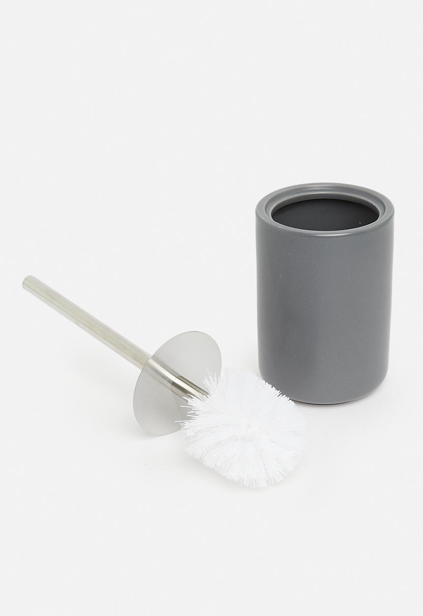 Bathroom Solutions - Simple dolomite toilet brush - charcoal