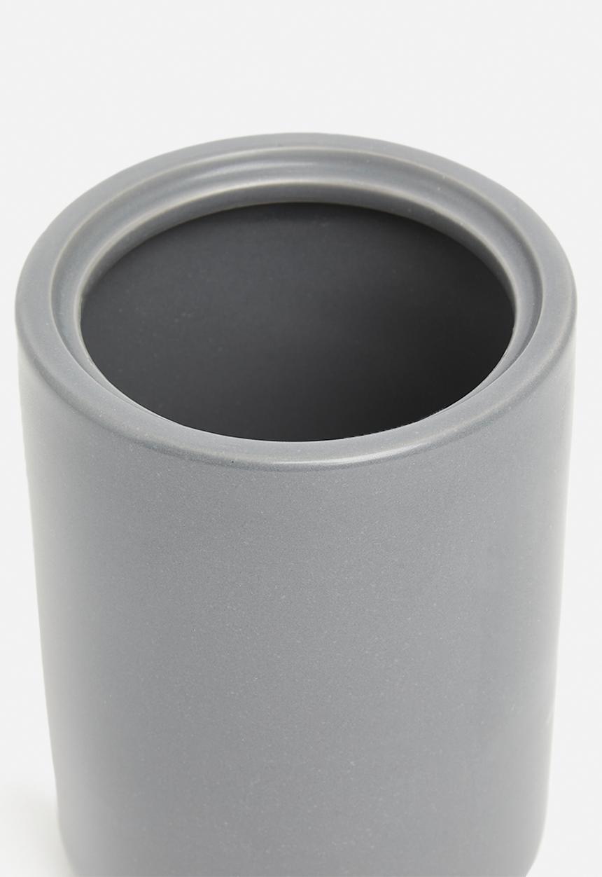 Bathroom Solutions - Simple dolomite toilet brush - charcoal