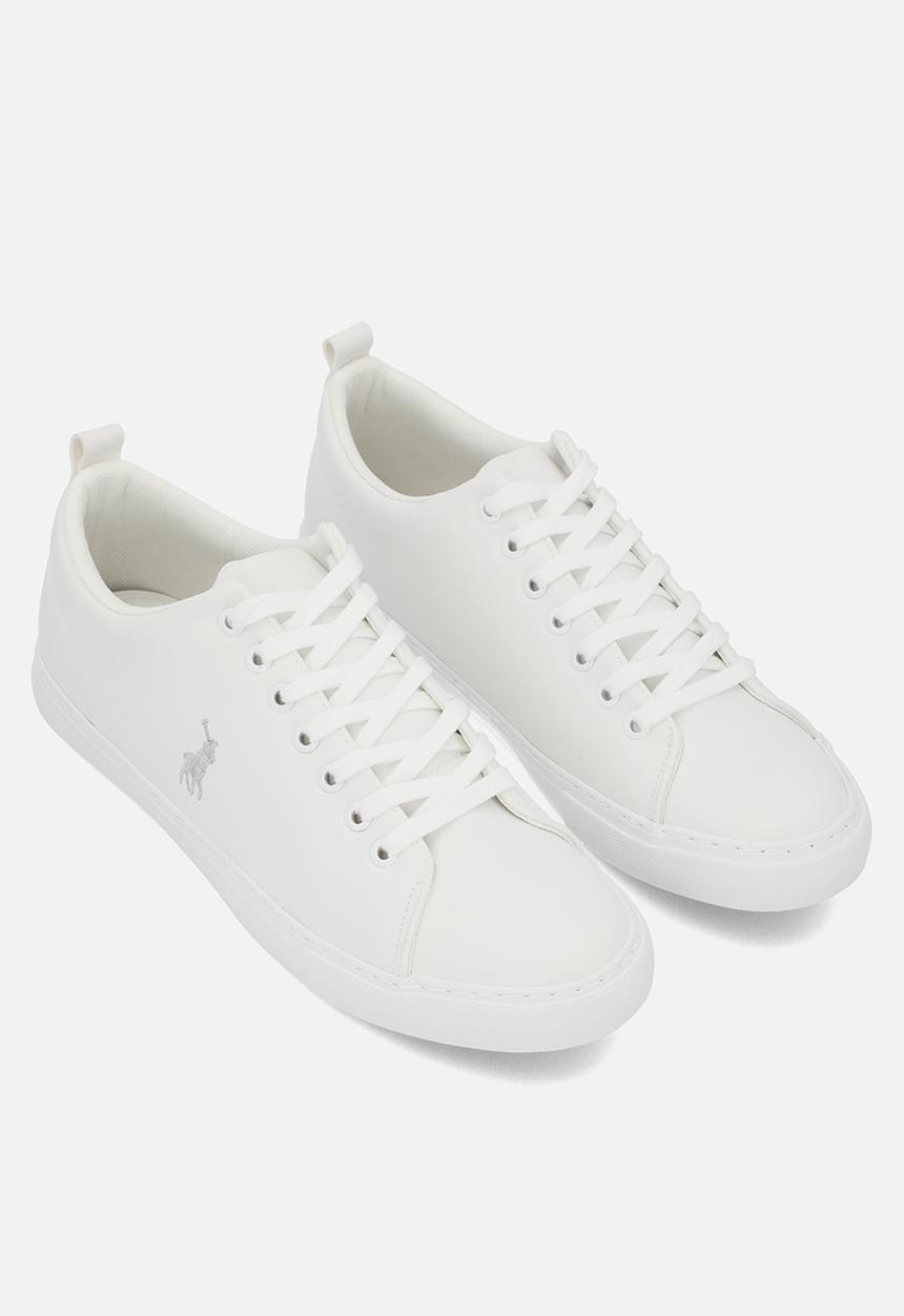POLO - Basic pu sneaker - white