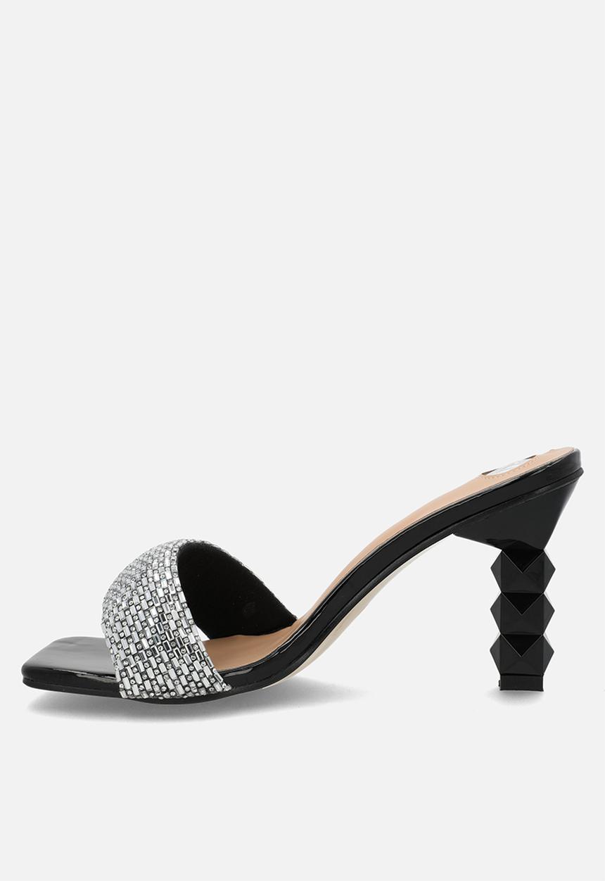 Footwork - Mitah mule heel - black