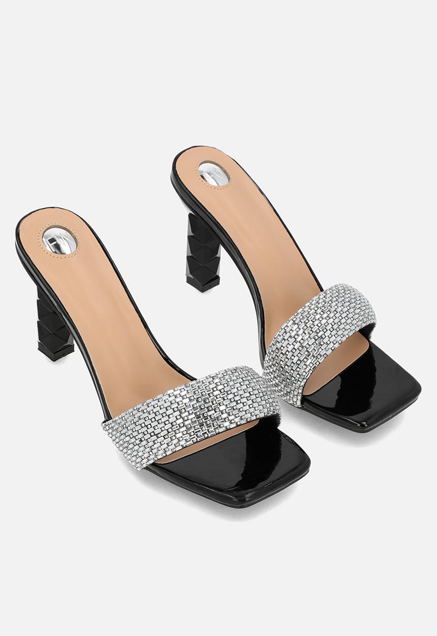 Footwork - Mitah mule heel - black