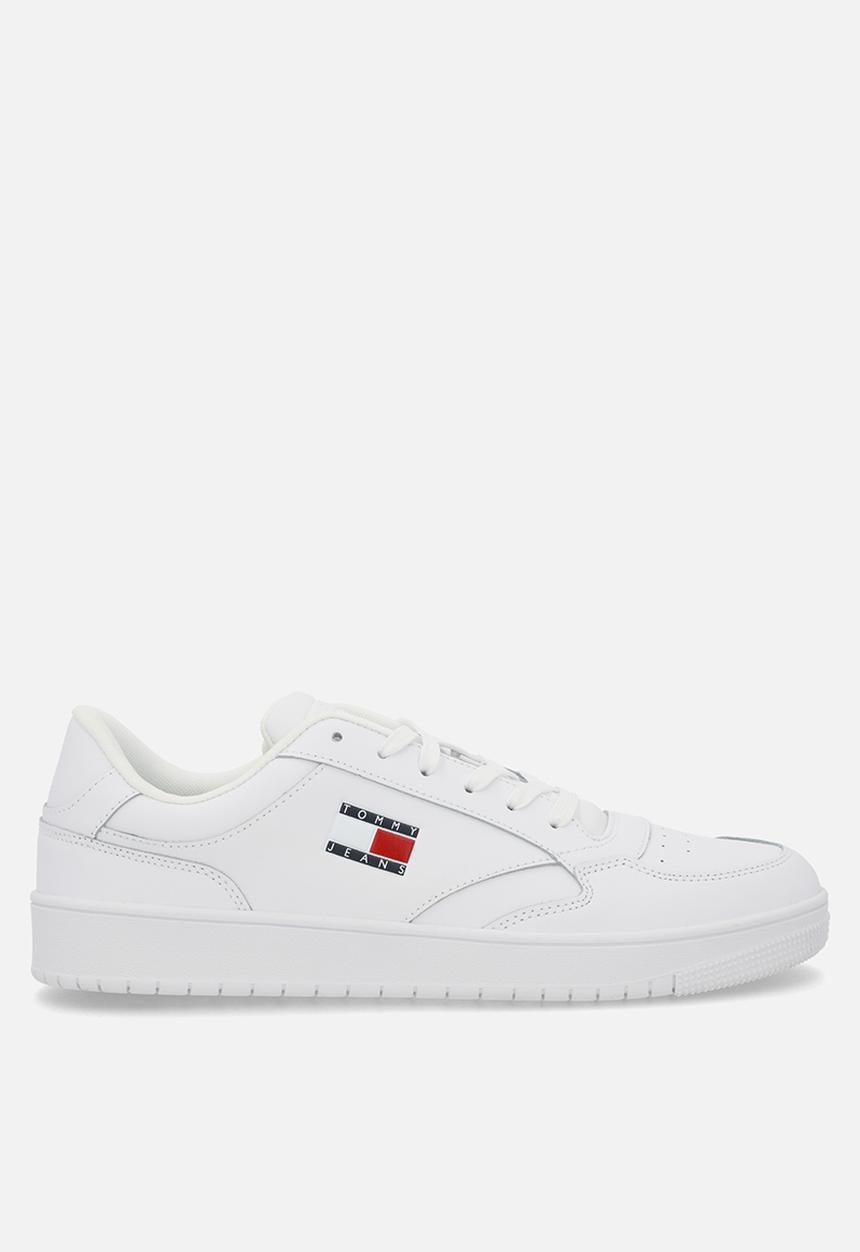 Tommy Hilfiger - Tommy jeans retro leather - white