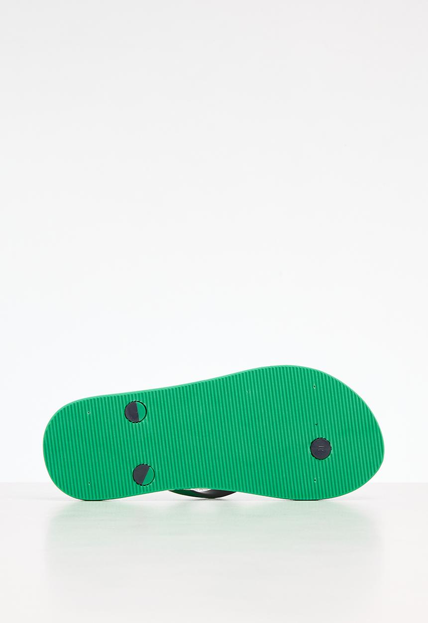 POLO - Boys flip flops - green