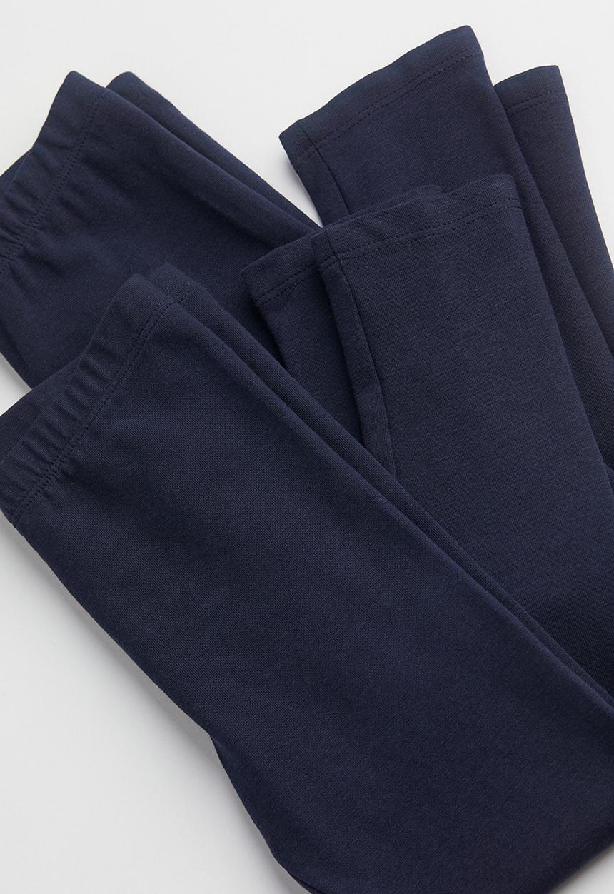 H&M - 2-pack leggings - navy blue 