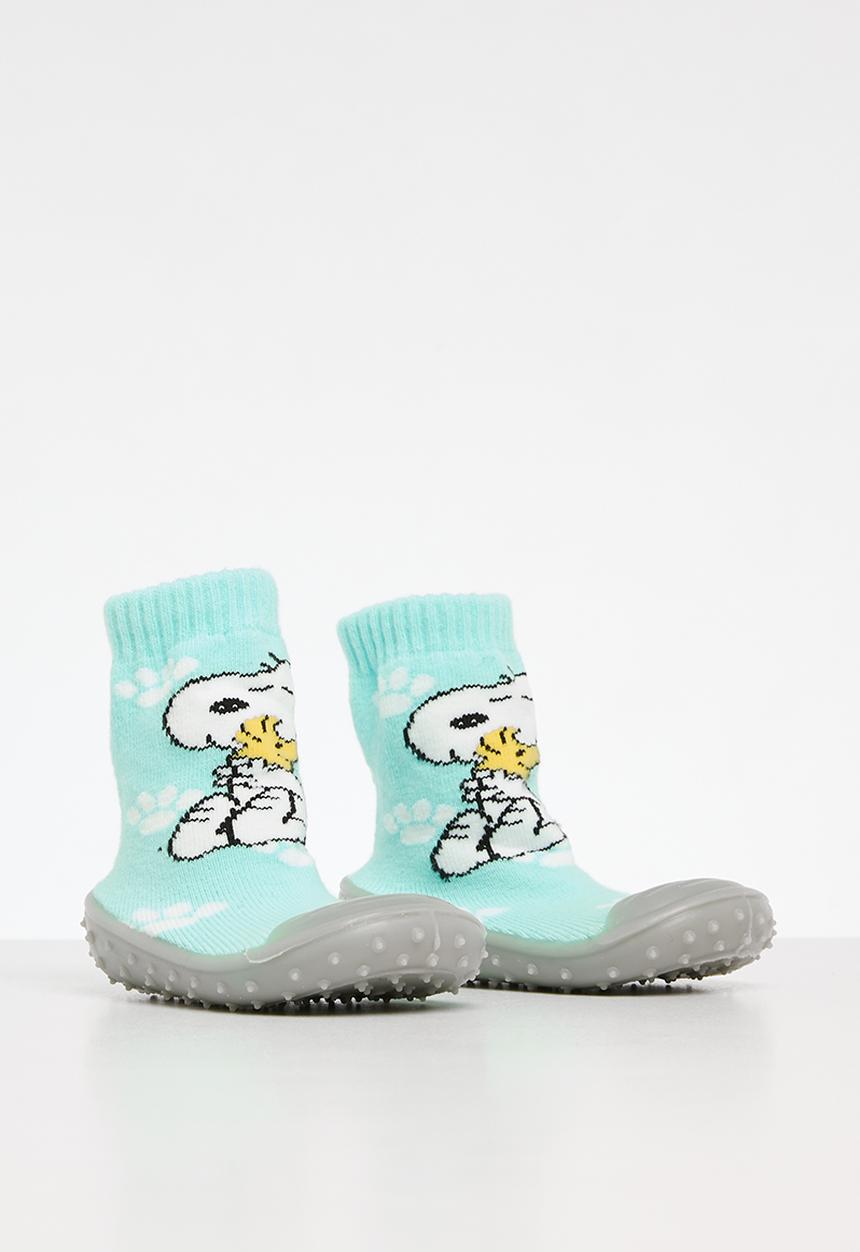 The Character Group (Legacy) - Snoopy  rubber booties  - blue