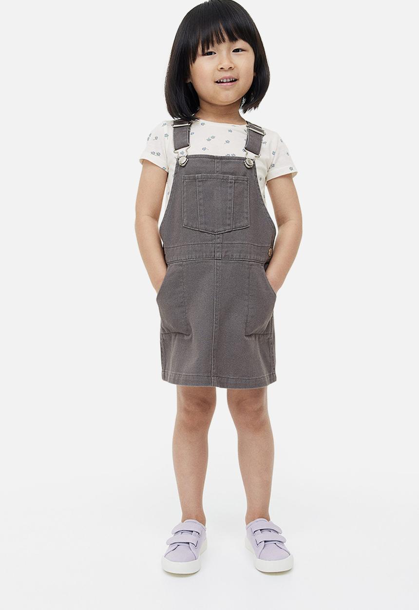 H&M - 2-piece cotton set - denim grey 