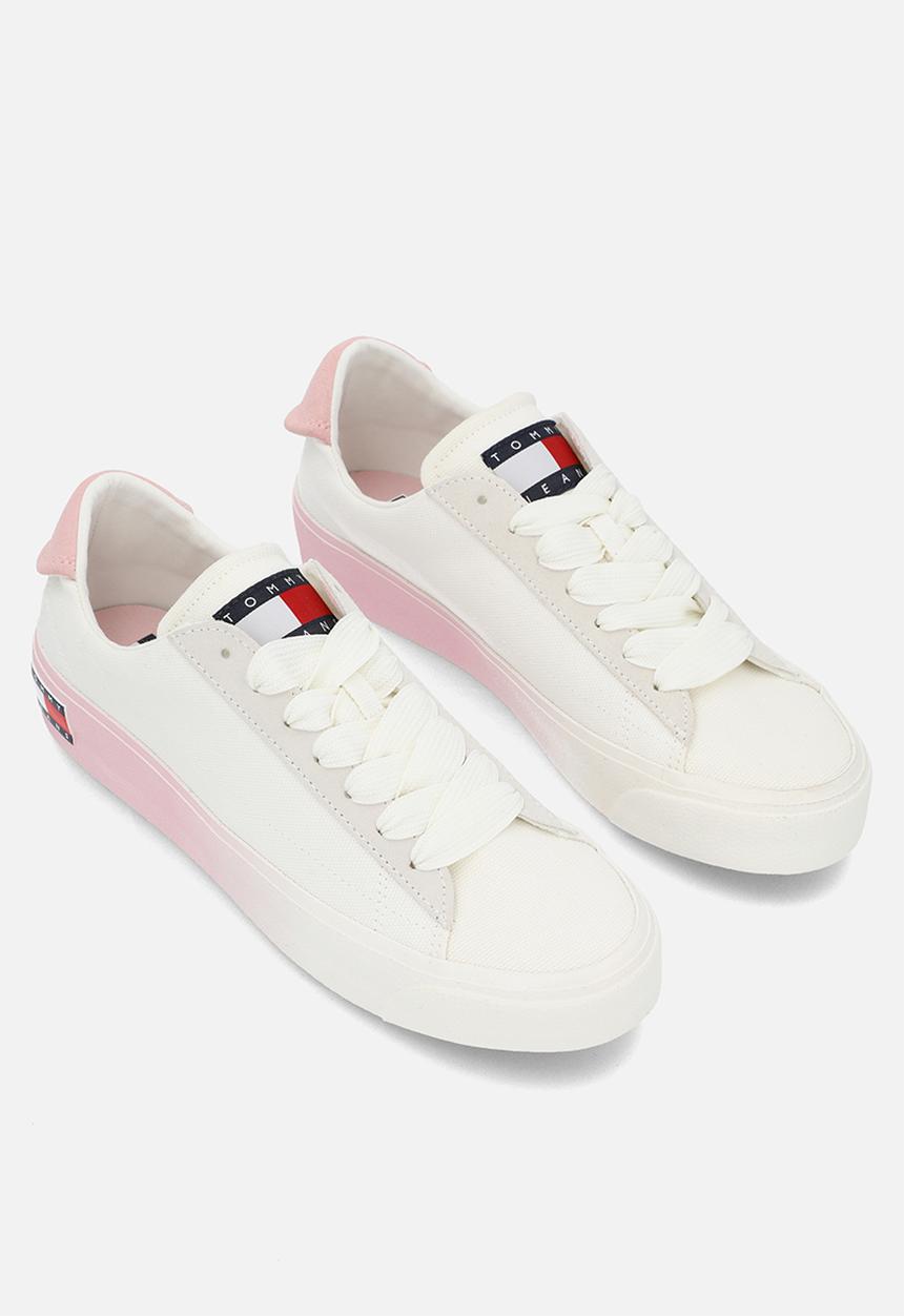 Tommy Hilfiger - Tommy jeans flatform - misty pink 