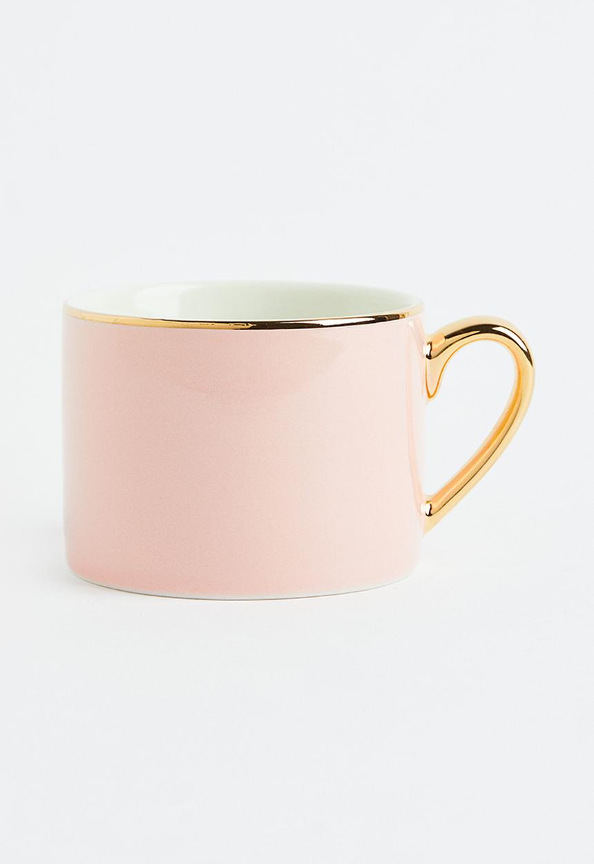 H&M - Porcelain cup - light pink 