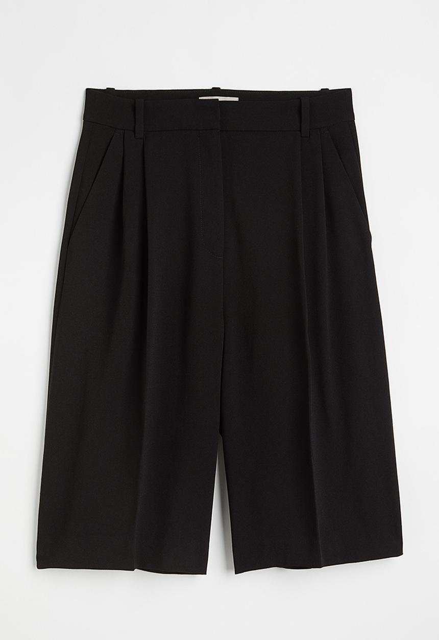 H&M - Bermuda shorts - black