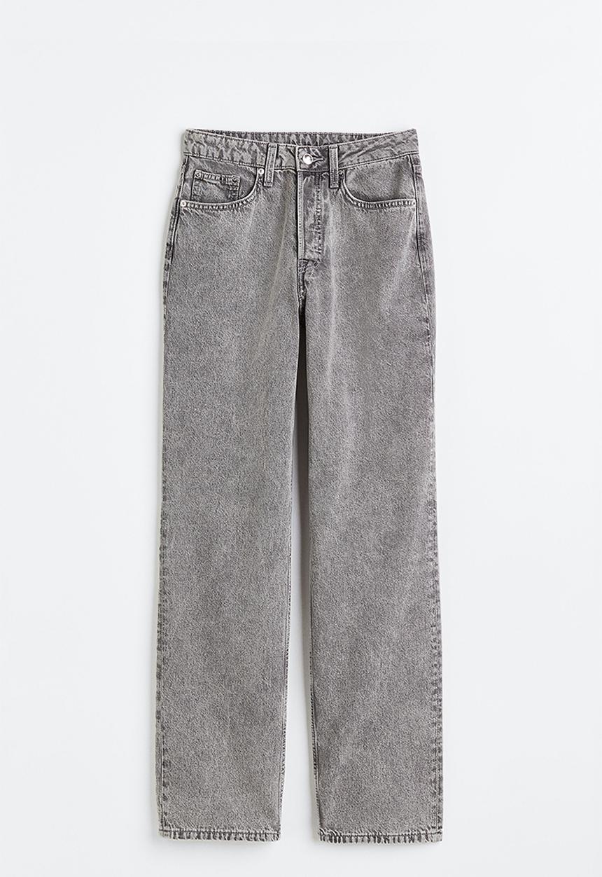 H&M - 90s Straight trousers - grey