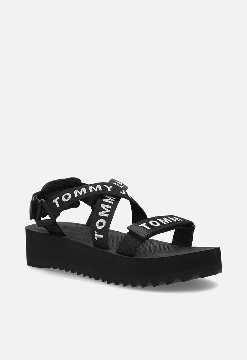 Tommy Hilfiger - Tommy jeans flatform sandal - black