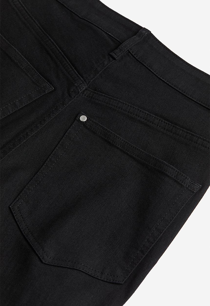 H&M - Curvy fit ultra high ankle jeggings - black