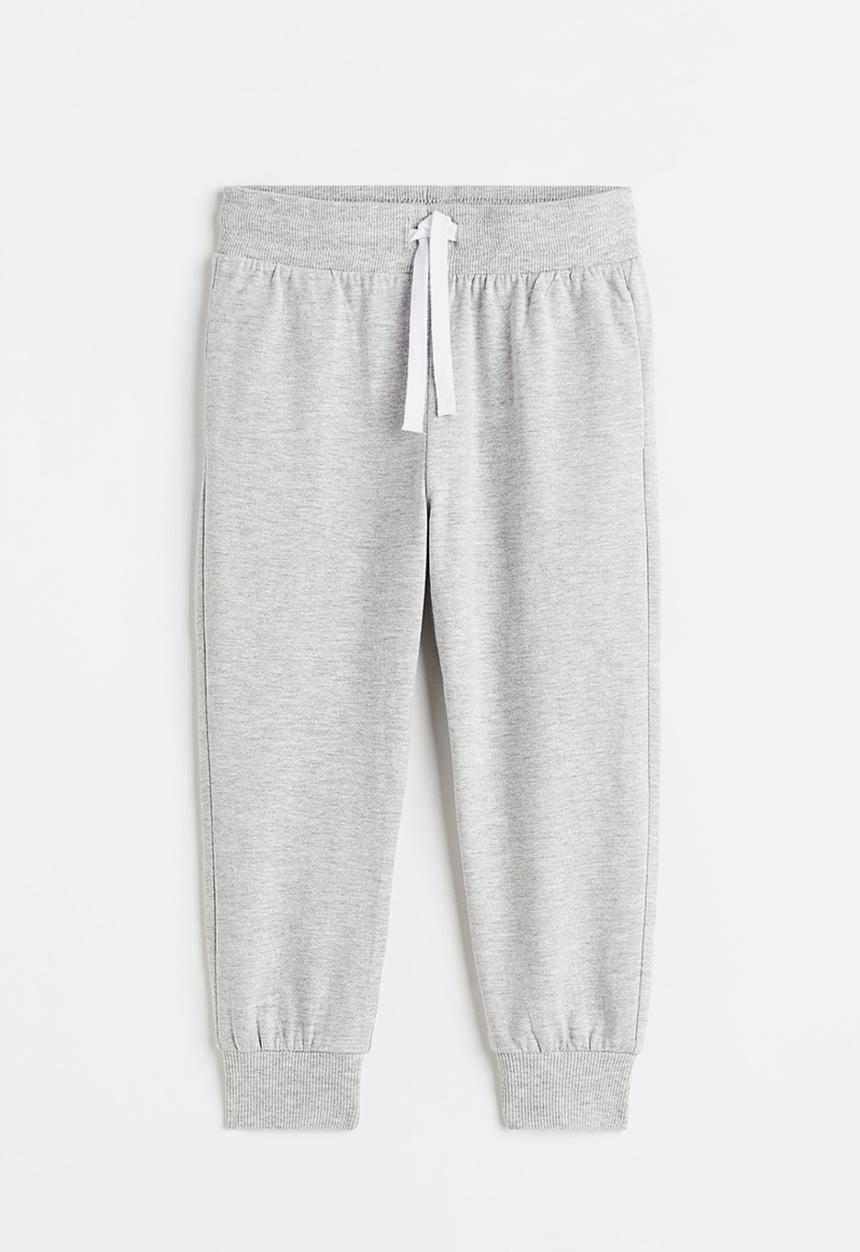 H&M - Jersey joggers -  light grey