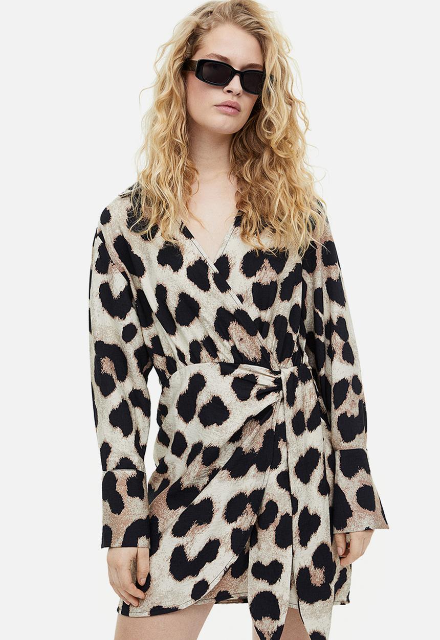 H&M - Wrap dress - beige