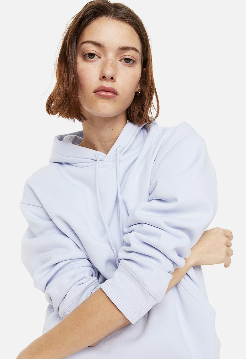 H&M - Hooded top - light blue