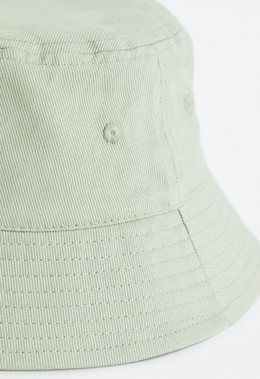 H&M - Cotton bucket hat - green