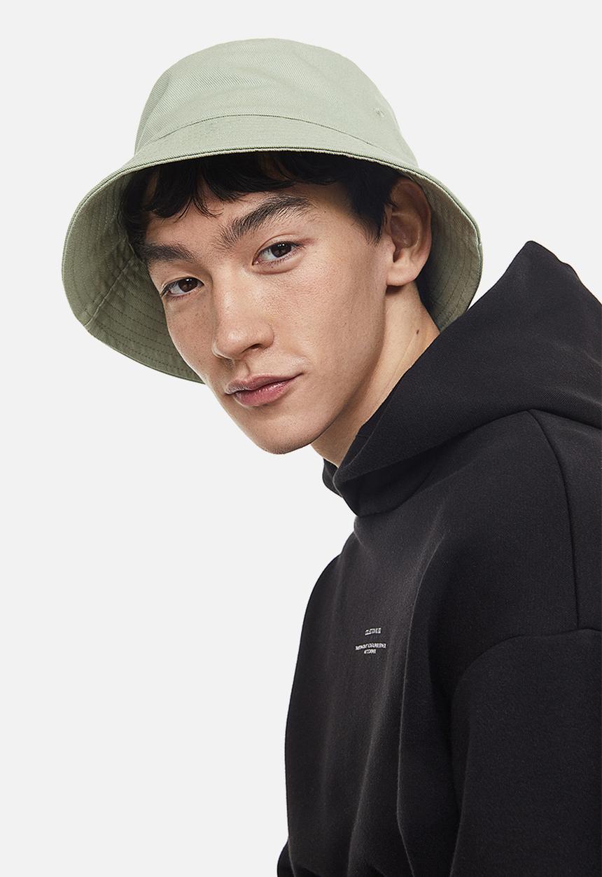 H&M - Cotton bucket hat - green