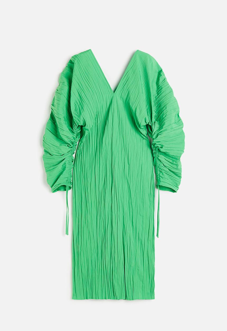 H&M - Voluminous dress - green