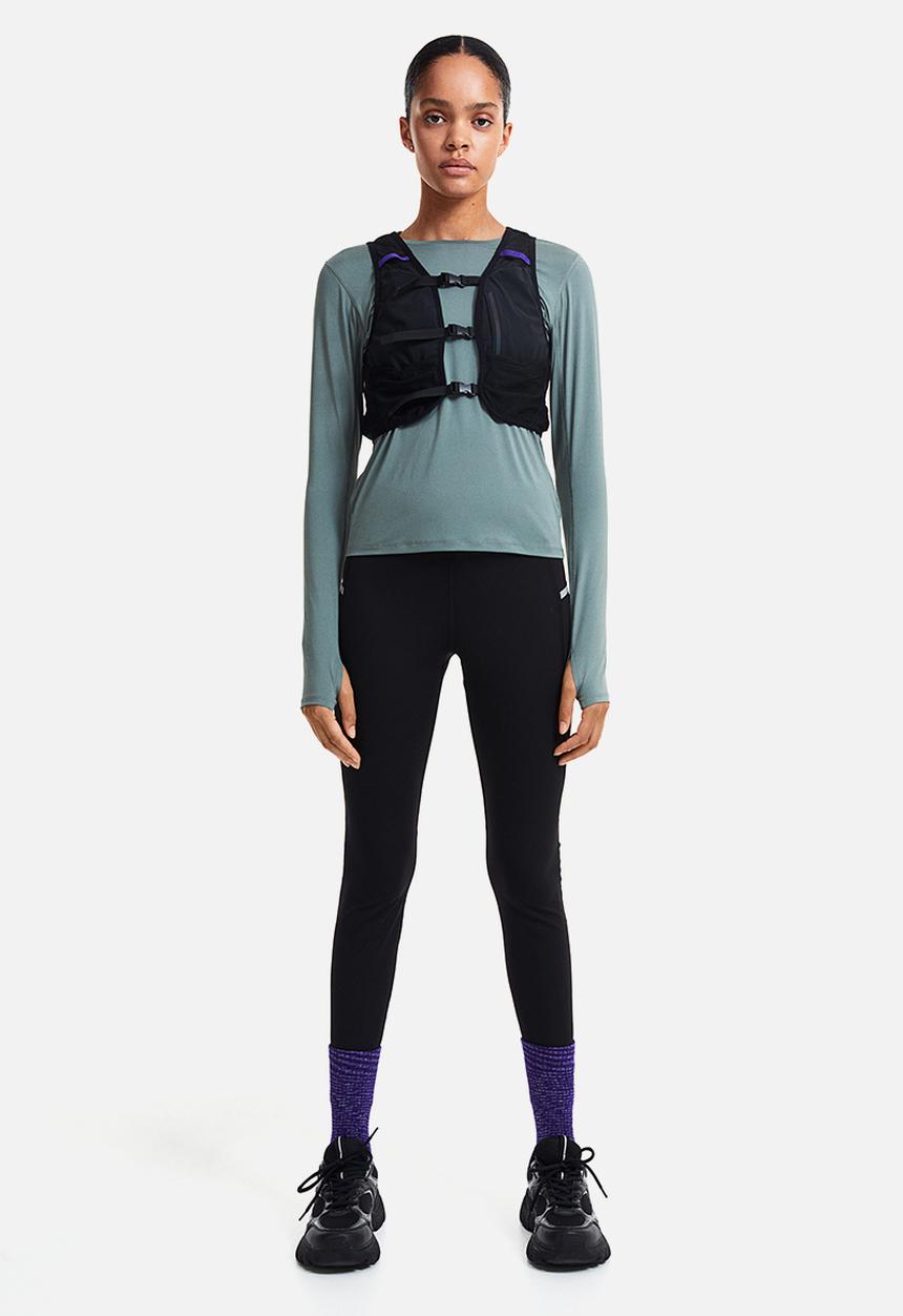 H&M - Drymove™ running tights - black