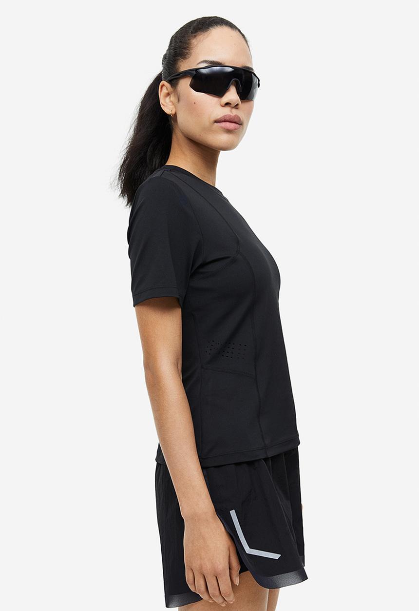 H&M - Drymove™ sports top - black