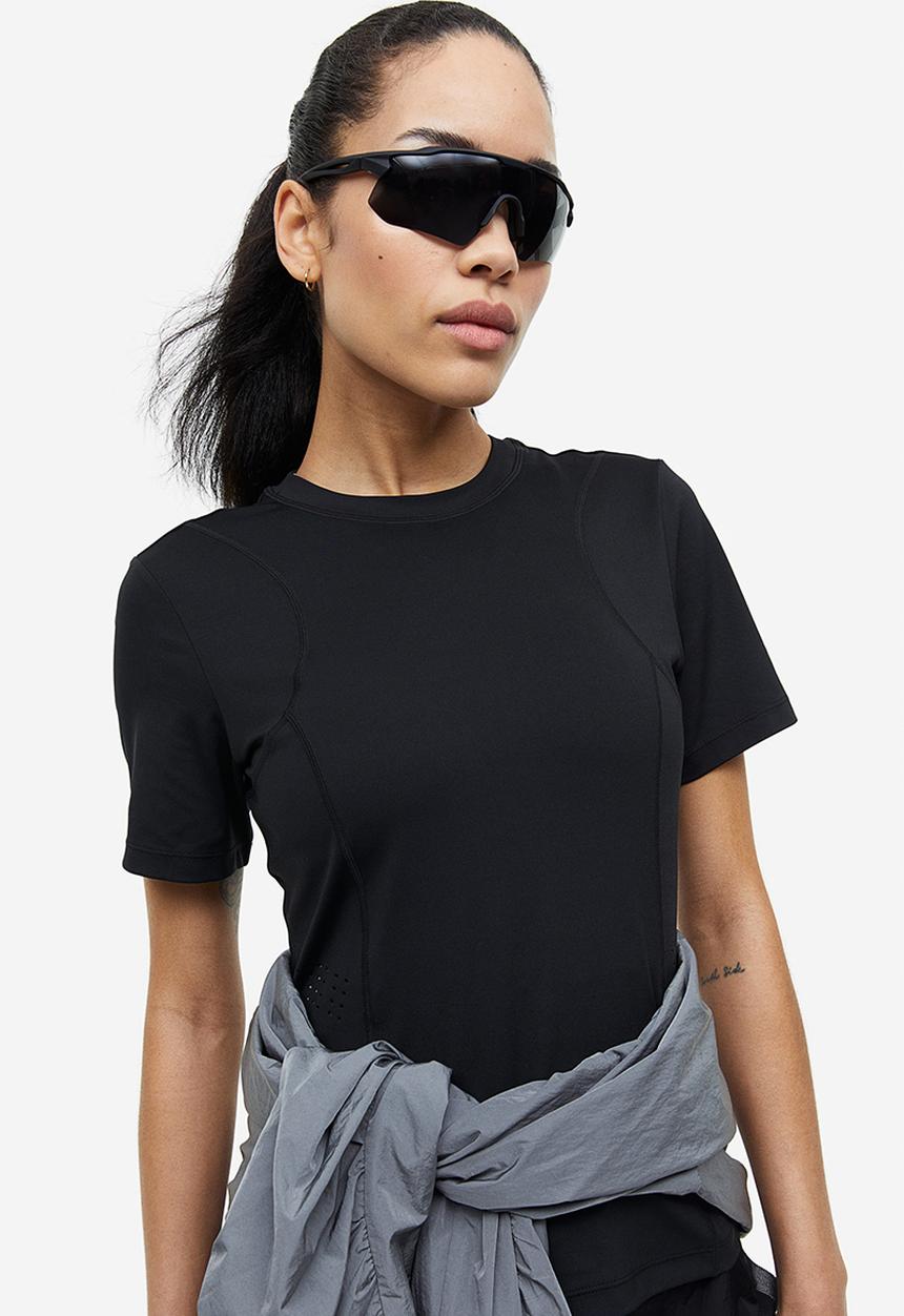 H&M - Drymove™ sports top - black