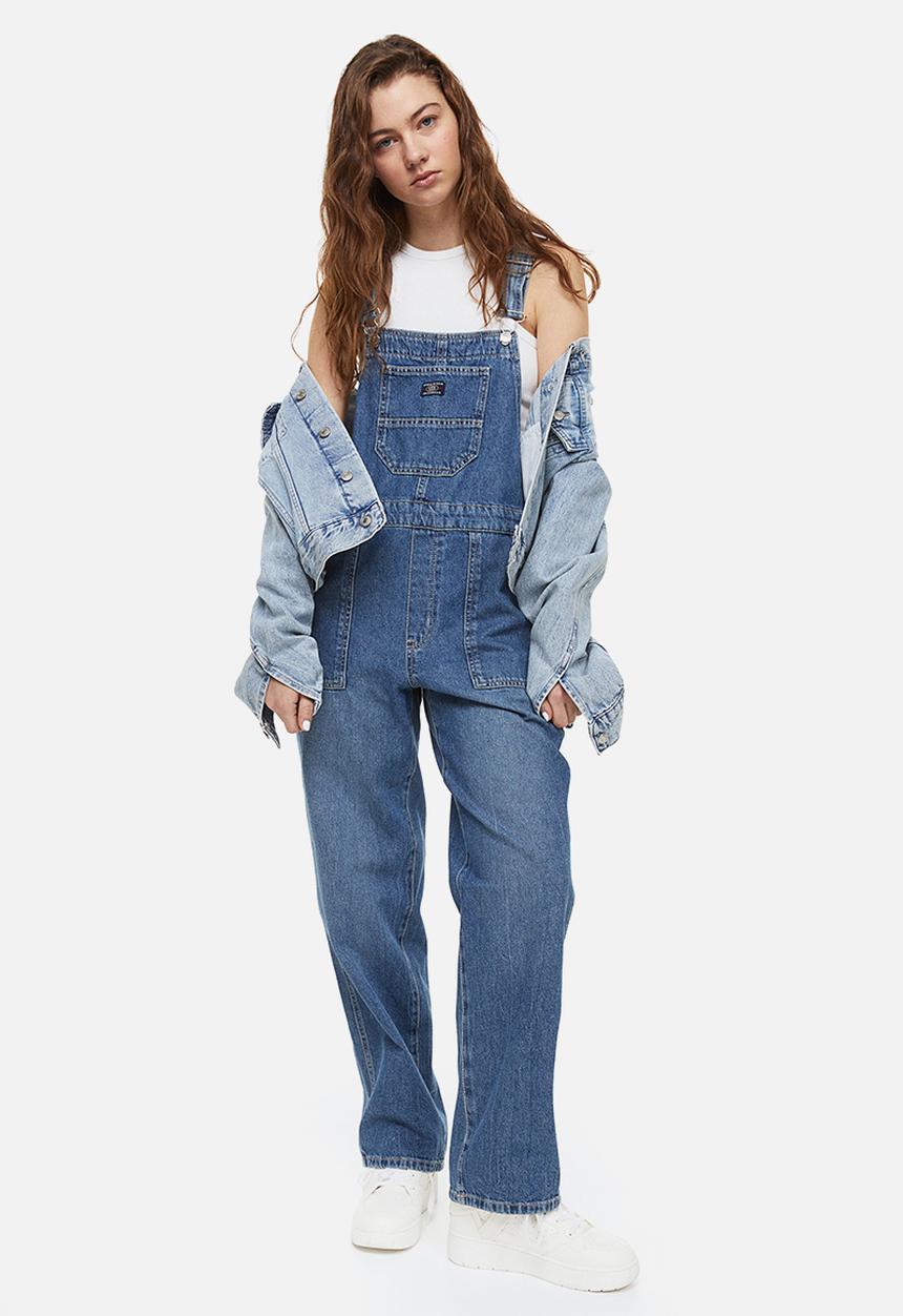 H&M - Denim dungarees - denim blue