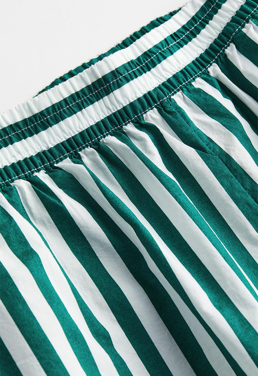 H&M - Cotton trousers - green,multi