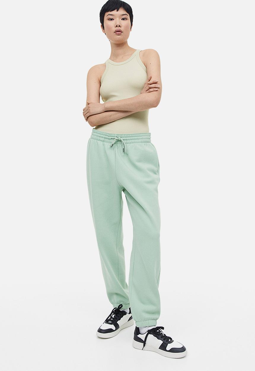 H&M - Ribbed vest top - light green