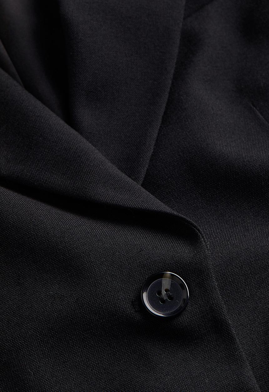 H&M - Single-breasted blazer - black