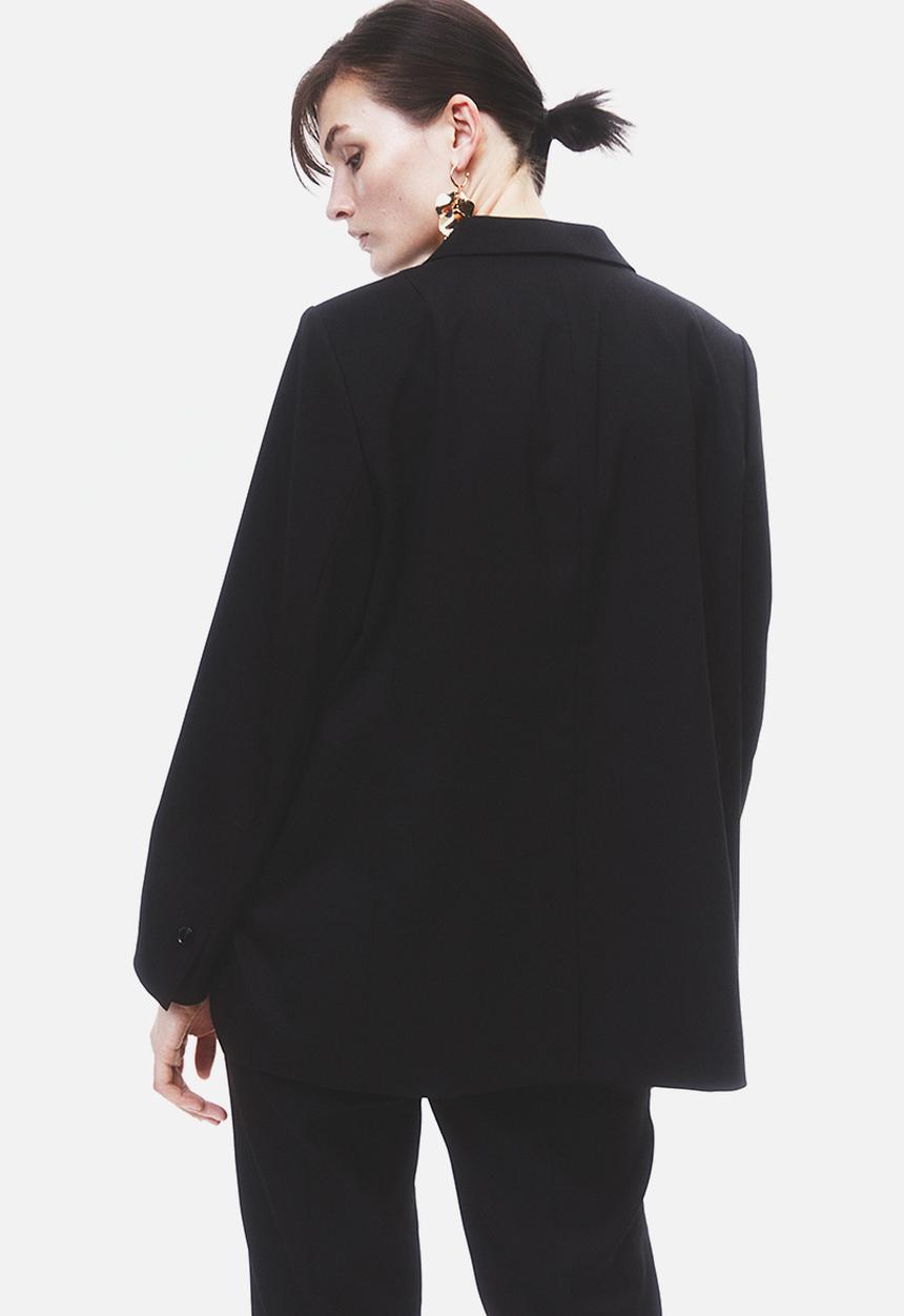H&M - Single-breasted blazer - black