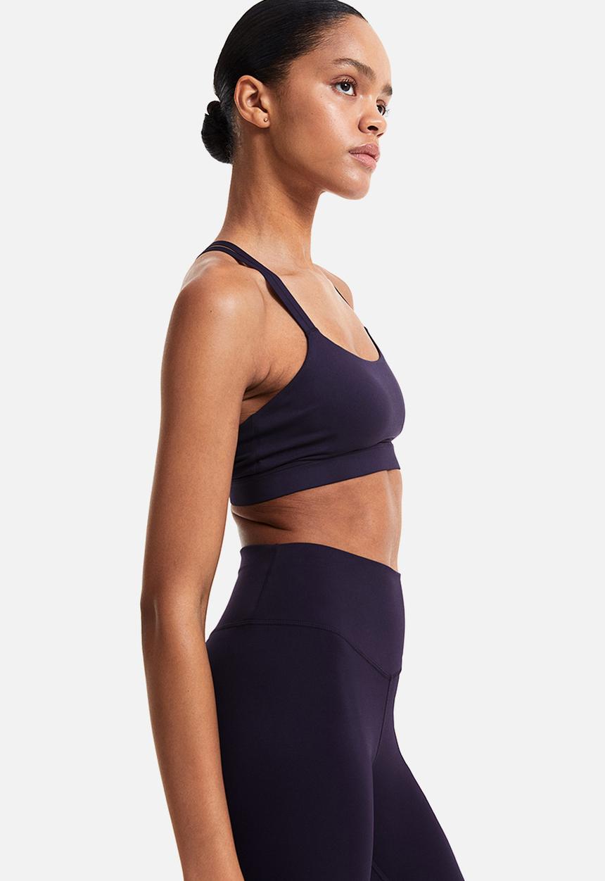 H&M - Softmove™ light support sports bra - purple