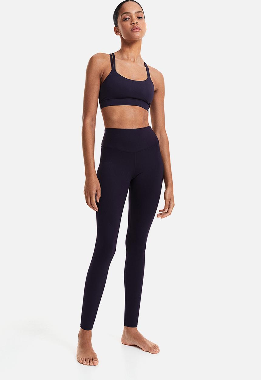H&M - Softmove™ light support sports bra - purple