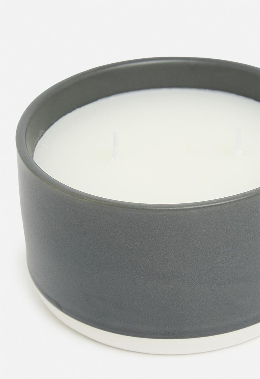 H&S - Sahara ceramic candle - avacado / mint