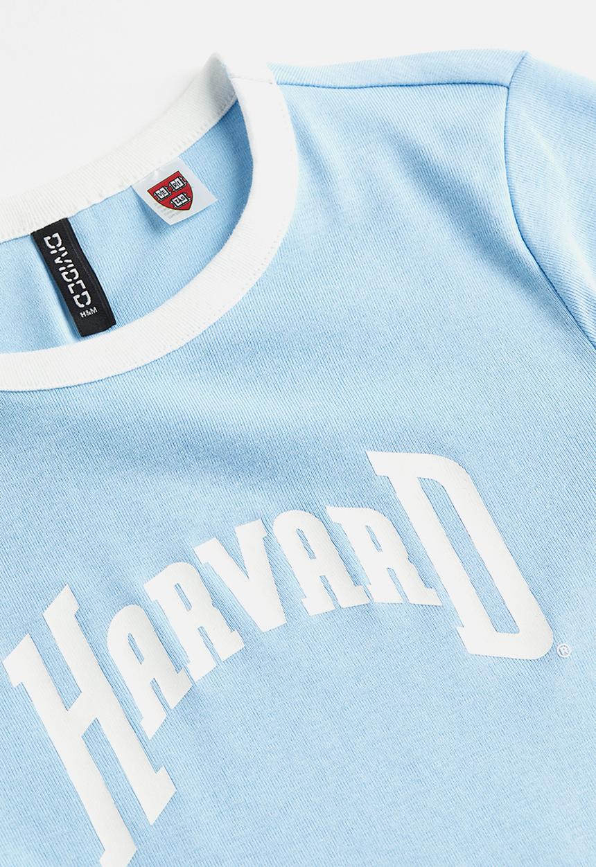 H&M - Printed T-shirt - blue