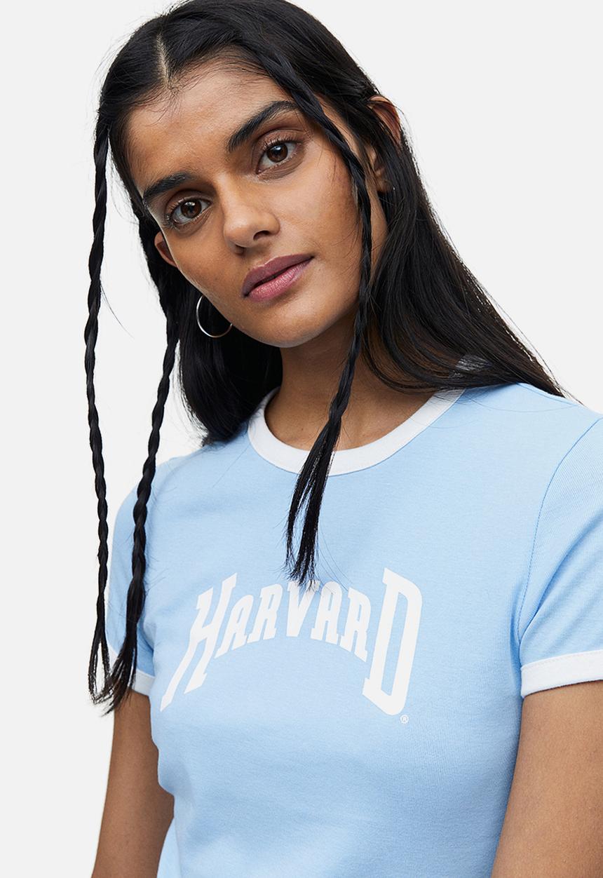 H&M - Printed T-shirt - blue