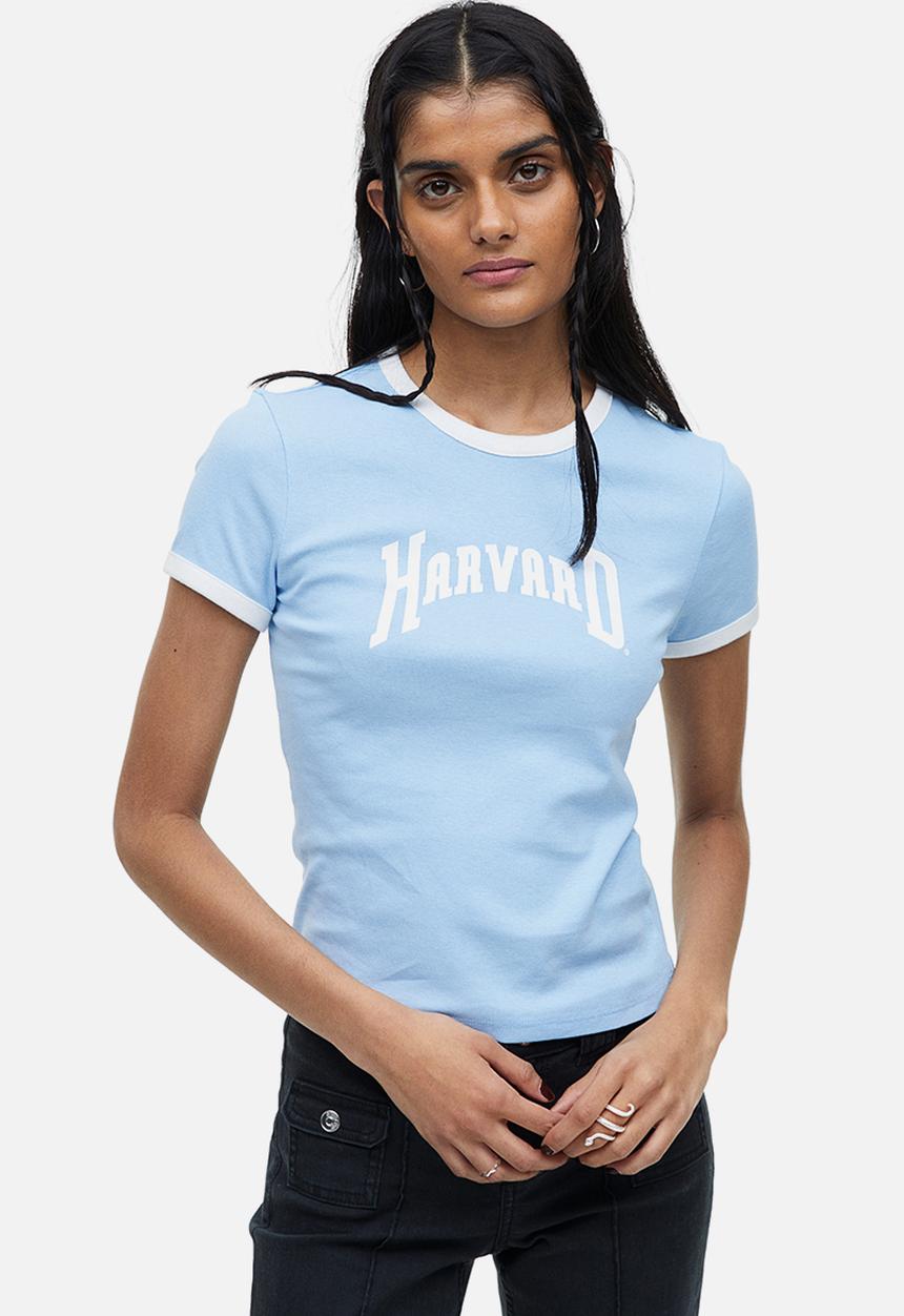 H&M - Printed T-shirt - blue
