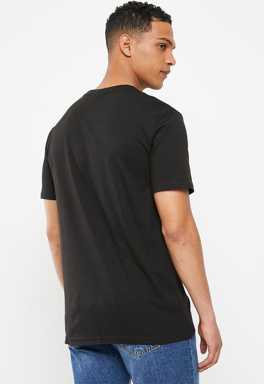 Only & Sons - Onstim life reg vastity short sleeve tee - black