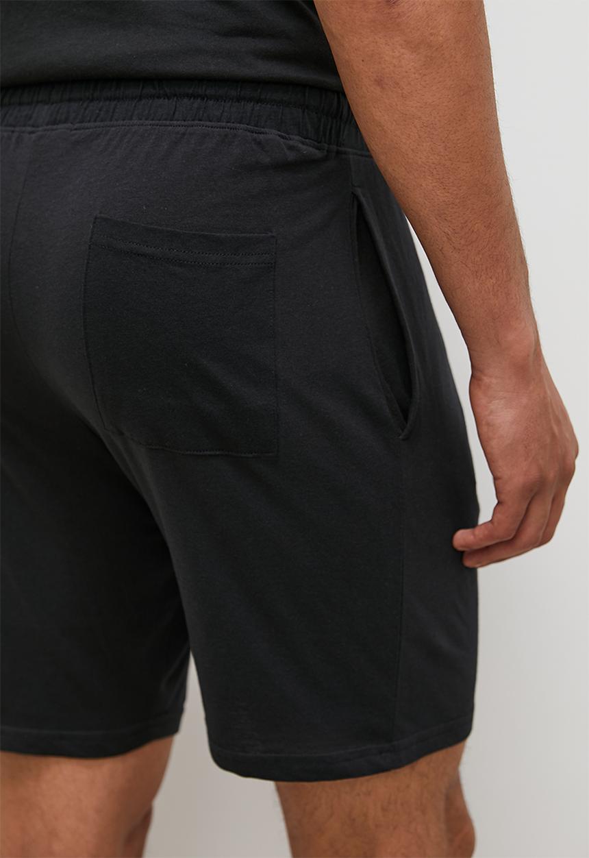 Superbalist - Printed knit lounge short - black