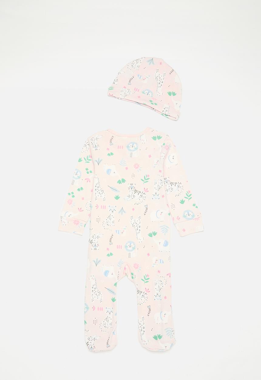 MINOTI - 2 Pack sleepsuits - pink