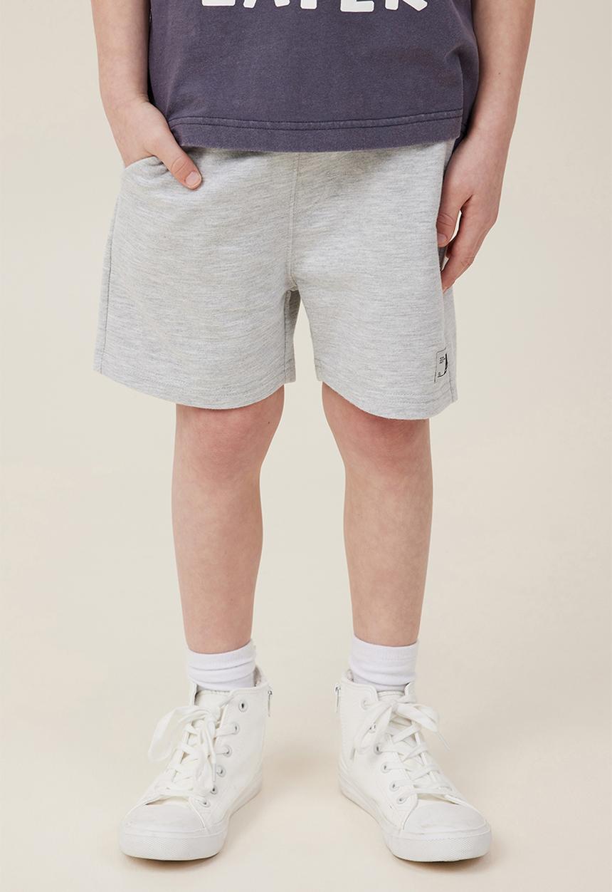 Cotton On - Henry slouch short - fog grey marle core